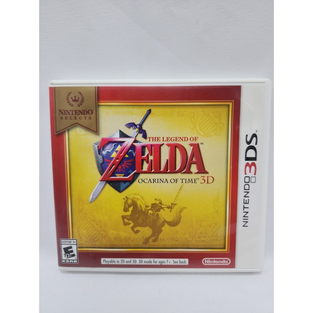 *CASE ONLY* The Legend of Zelda: Ocarina of Time 3D Nintendo Selects Edition 3DS